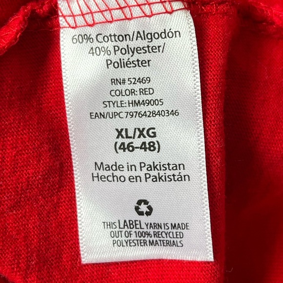 Holiday Time Meowy Christmas Cats and Ribbons Wreath T Shirt Medium (38-40) - Picture 11 of 13